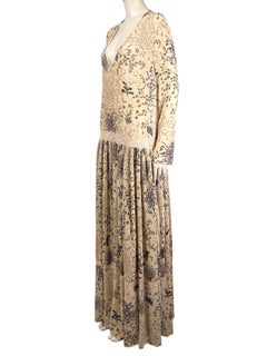 Chloe Clare Waight Keller Fall 2015 Look 30 Maxi crepe floral printed dress