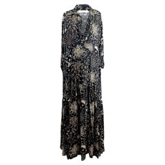 Chloé Clare Waight Keller Fall 2015 Look 32 Maxi crepe floral dress
