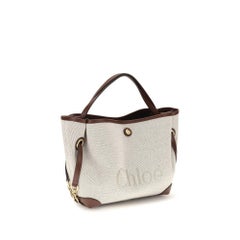 Borsa a tracolla Chloé Clover — Beige