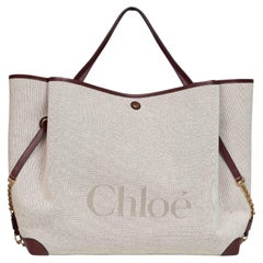 Chloé Clover Shoulder Bag — Brown