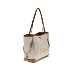 Chloé Clover Tragetasche – Beige