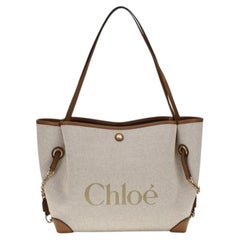Chloé Clover Tragetasche – Beige