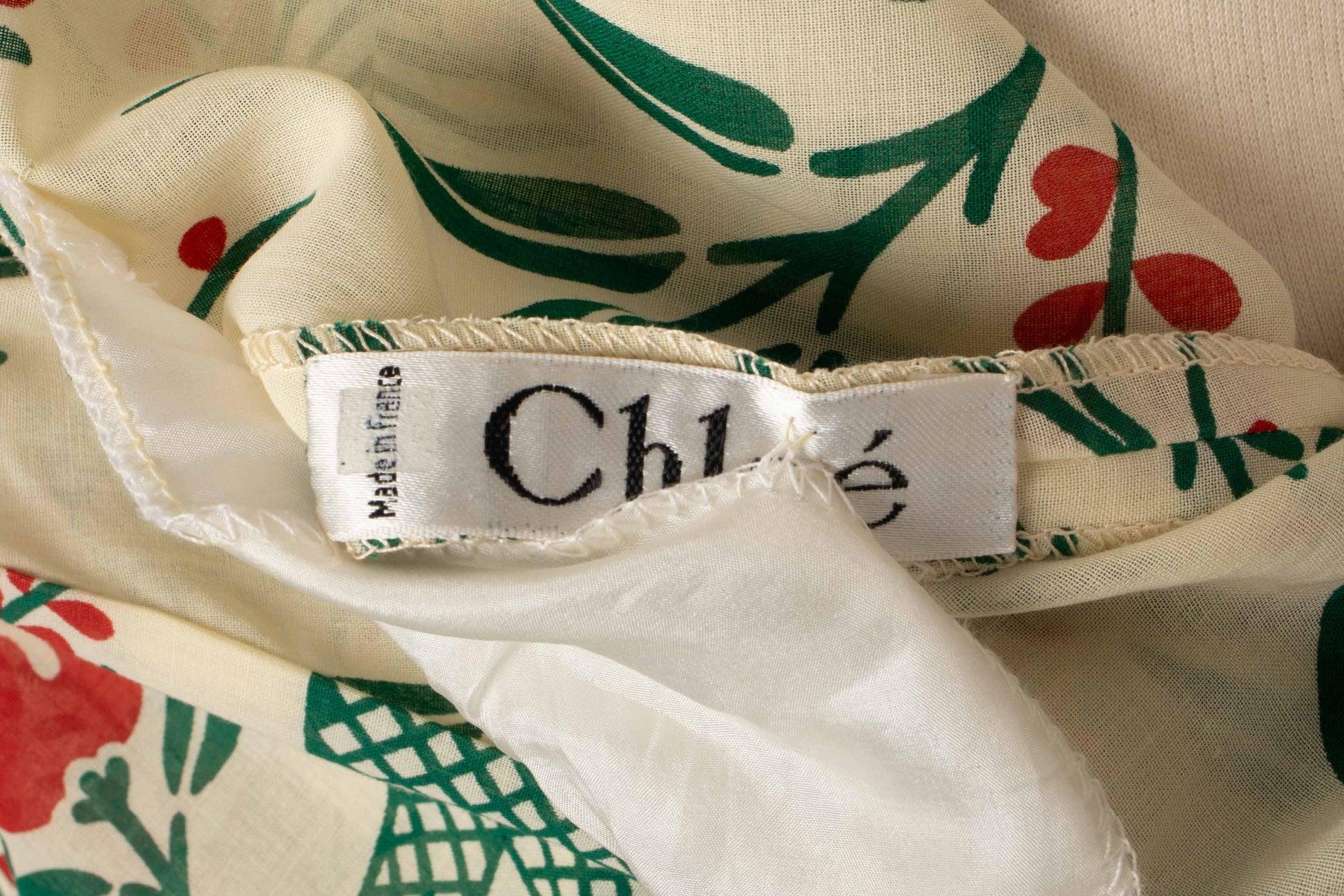 Chloe Cream Color Cotton Veil Dress For Sale 6