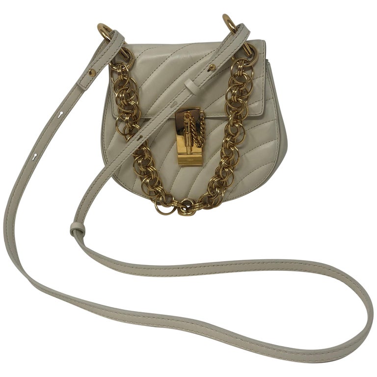 Chloe Cream Crossbody Bag at 1stDibs