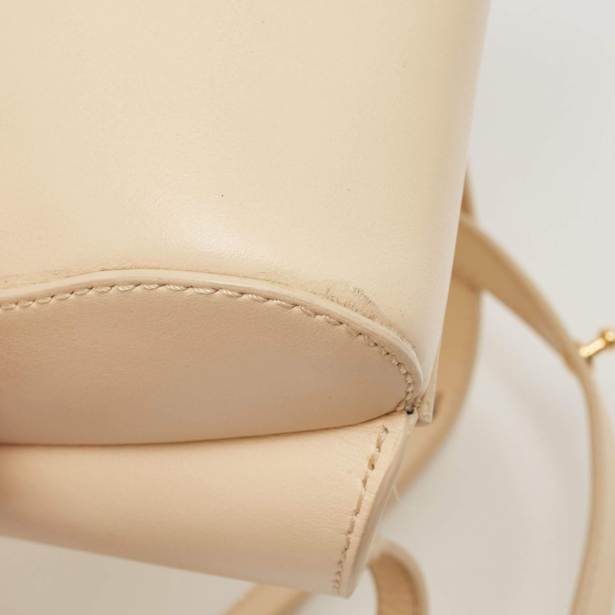 Chloe Cream Leather and Suede Chloe C Belt Bag 5