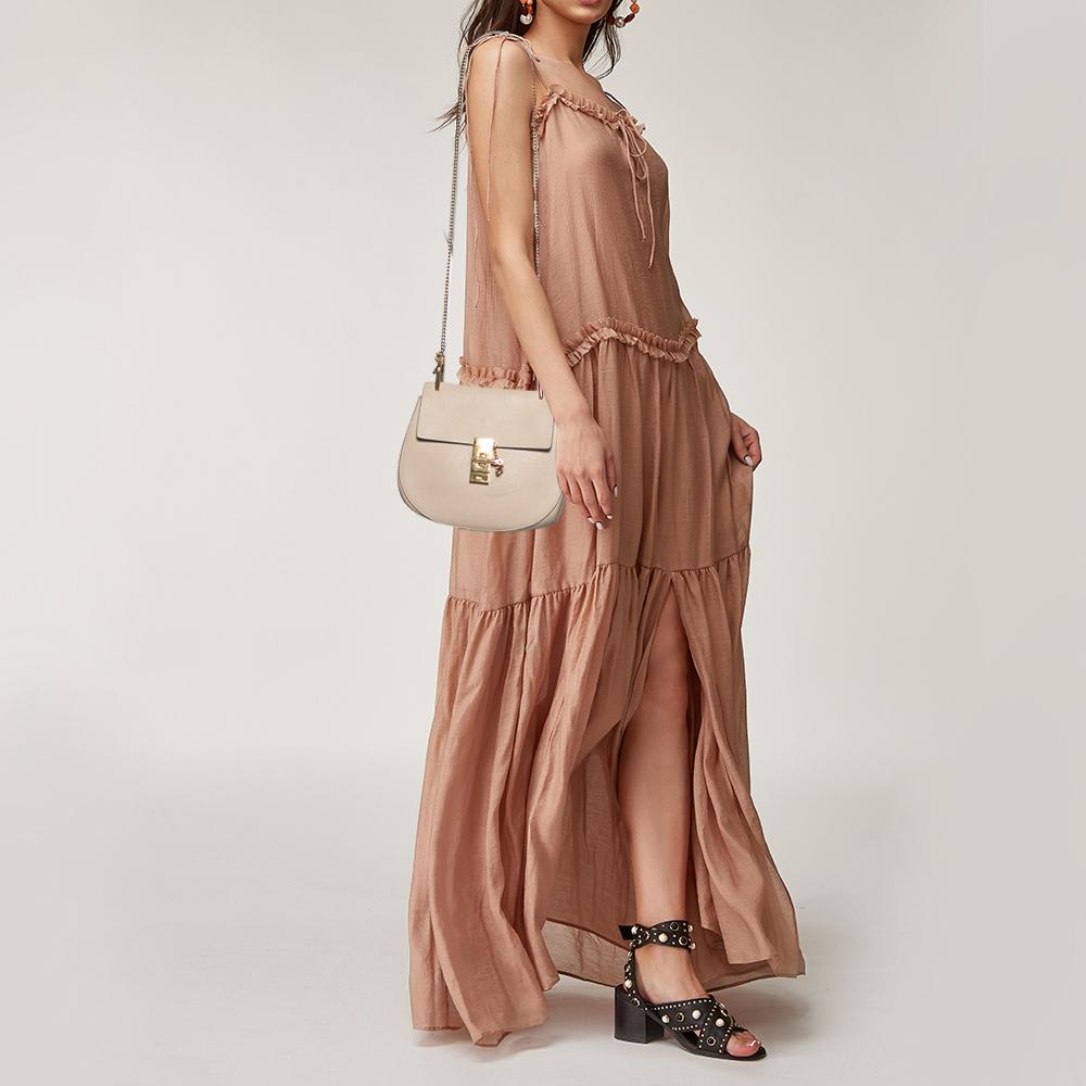 cream shoulder bag