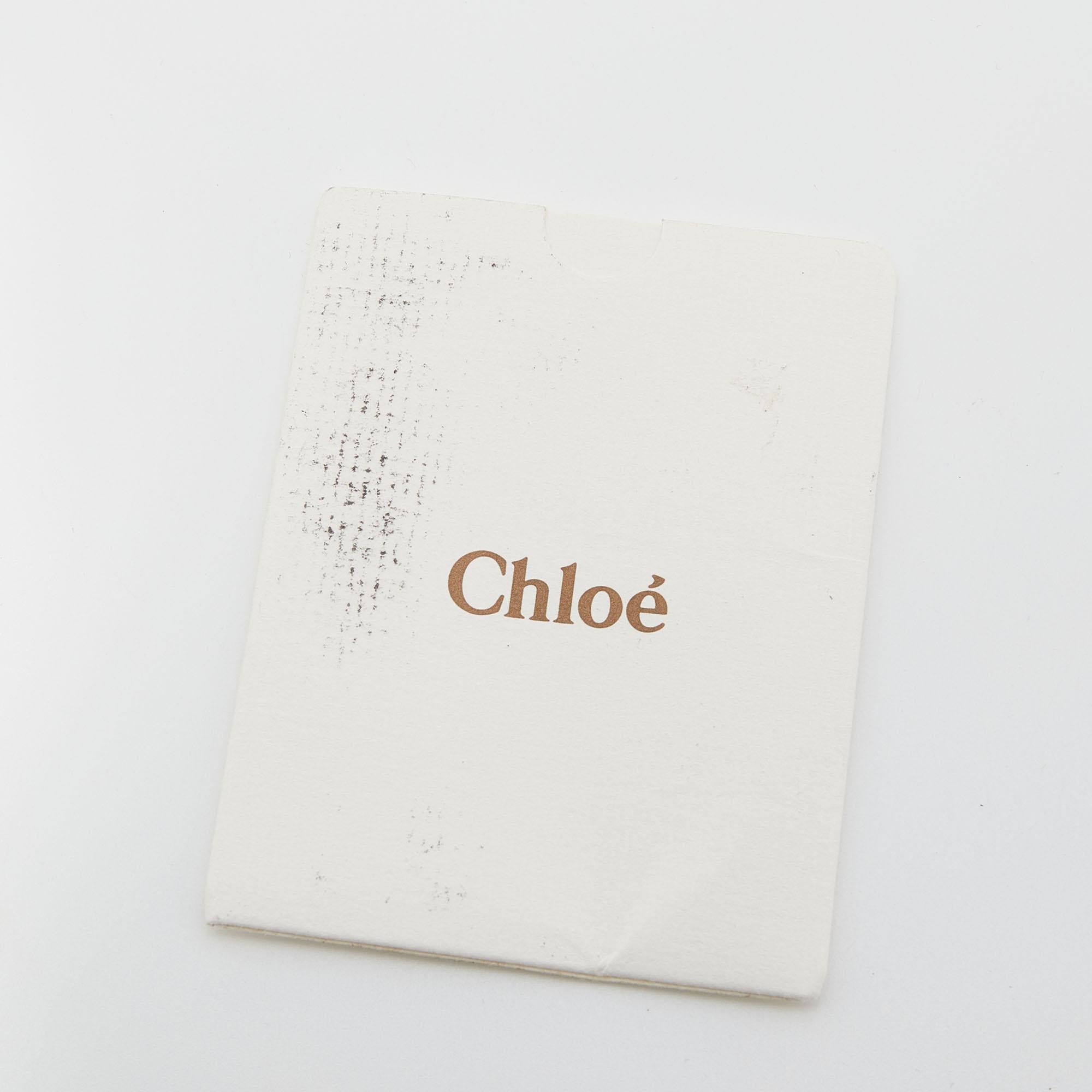 Chloe Crimson Medium Paddington Umhängetasche aus rotem Leder 4
