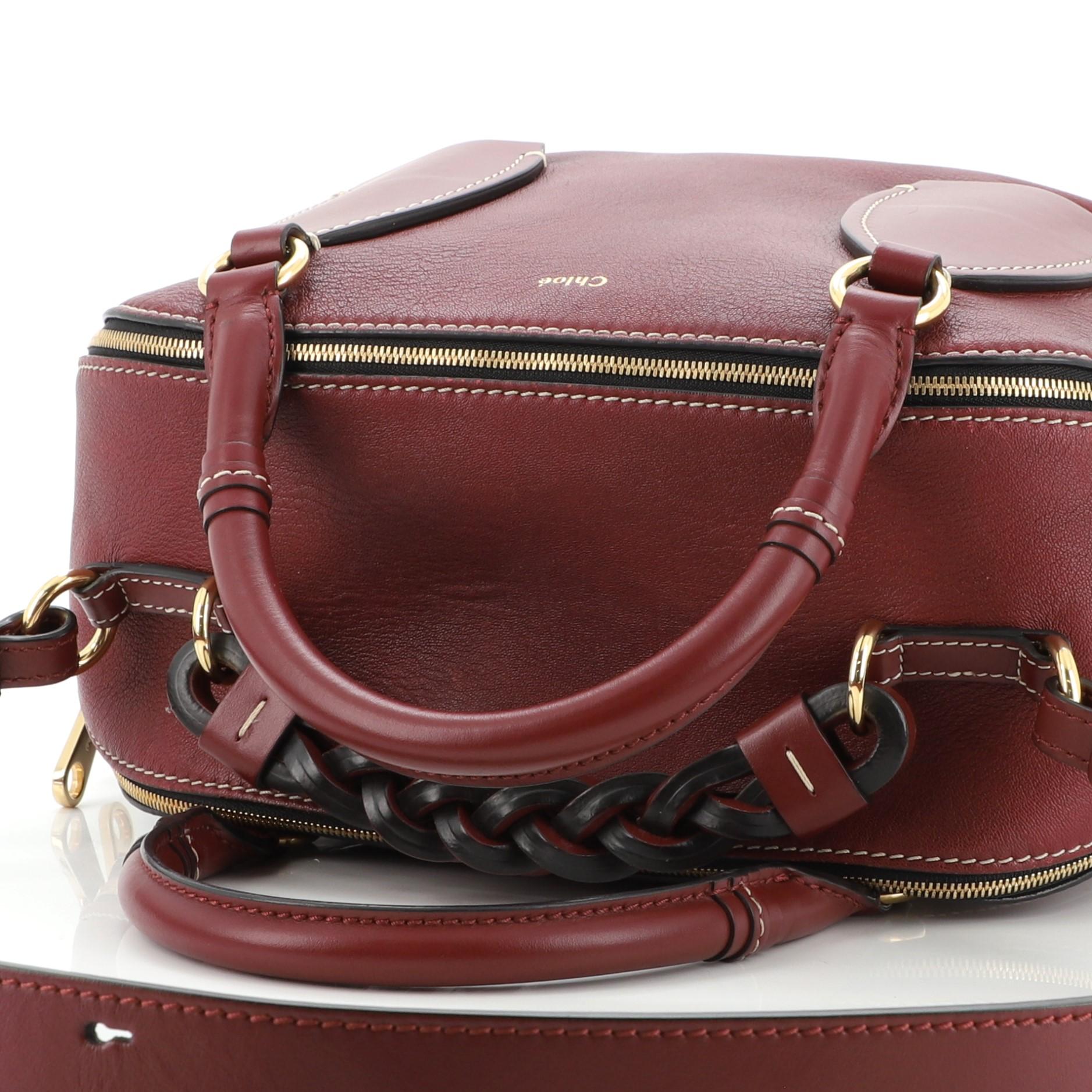 Women's or Men's Chloe Daria Bag Leather Medium