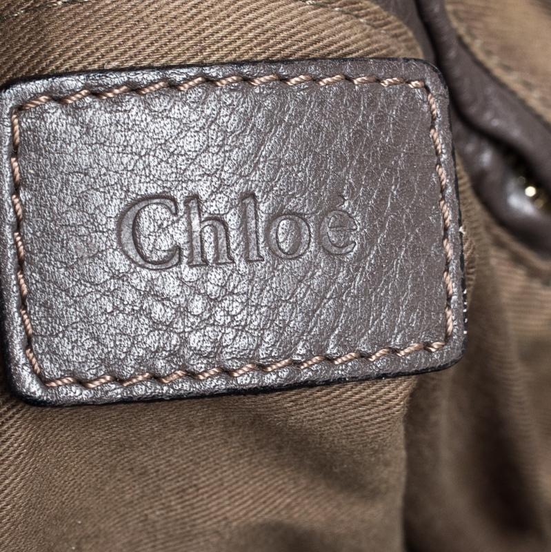 Chloe Dark Brown Leather Medium Marcie Shoulder Bag 2