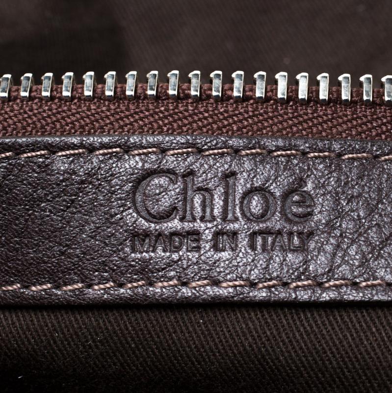 Chloe Dark Brown Leather Paddington Capsule Satchel 2