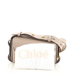 Chloe Darryl Barrel Crossbody Bag Leather Mini