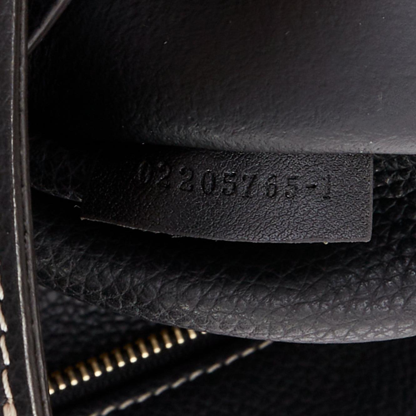 CHLOE Darryl Hobo Schwarze Umhängetasche aus geflochtenem Leder im Angebot 6