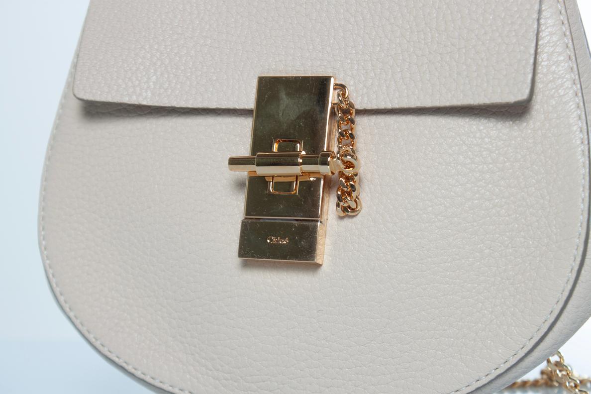 Chloe, drew bag in powder pink In New Condition In AMSTERDAM, NL