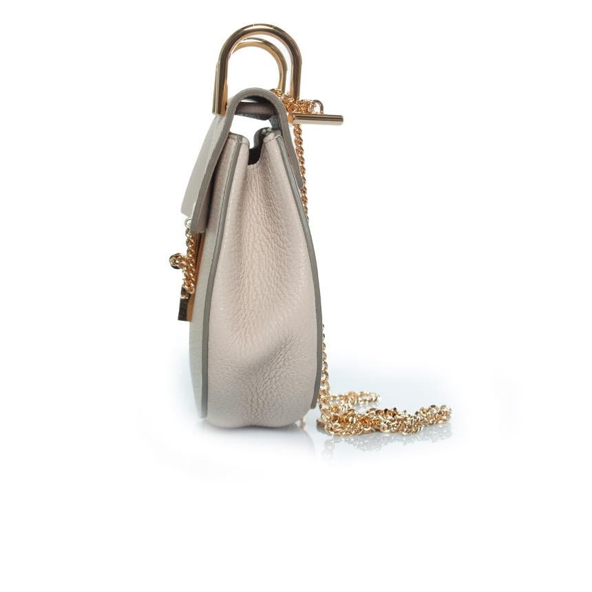 Chloe, drew bag in powder pink 3