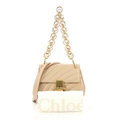 Chloe Drew Bijou Crossbody Bag Quilted Leather Mini