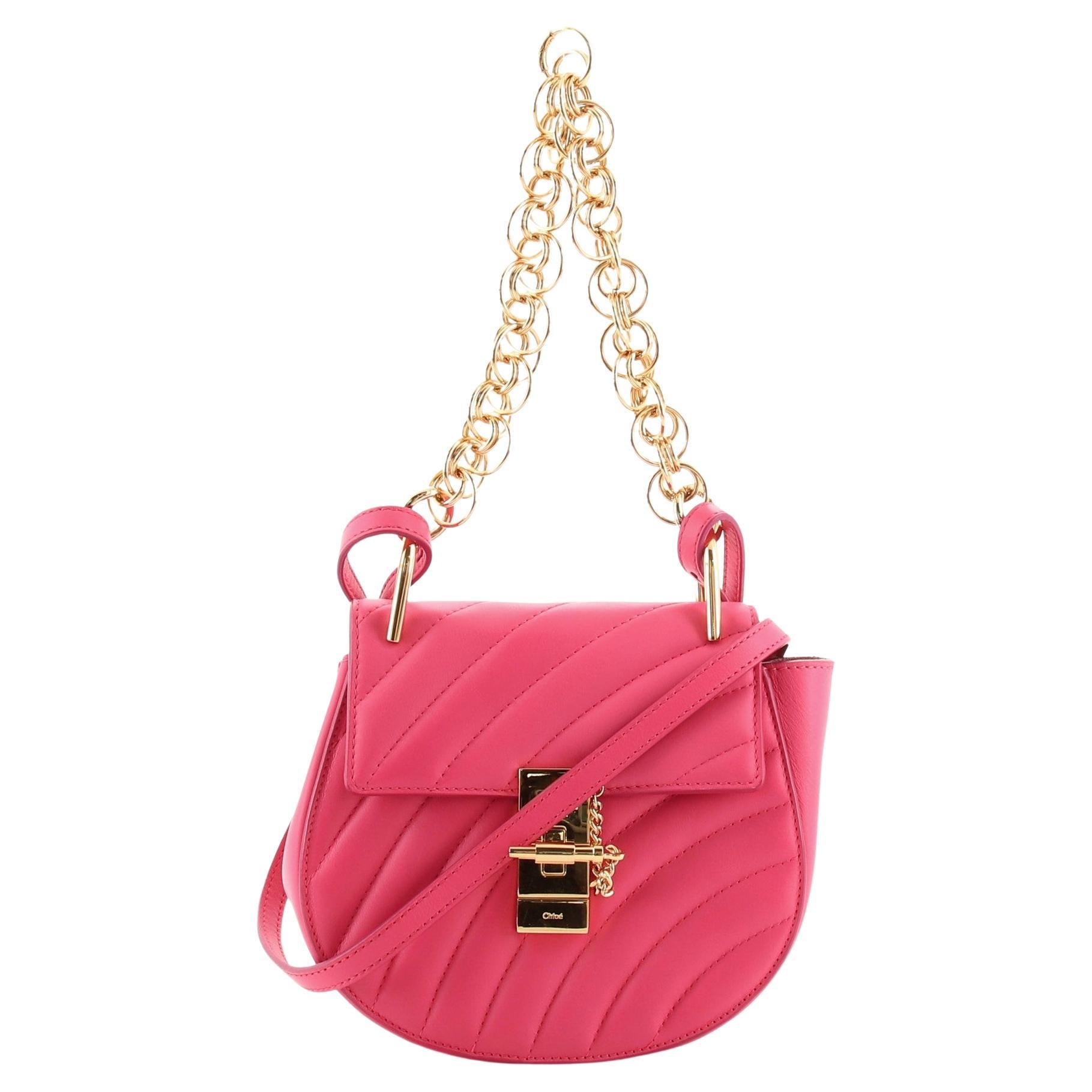 CHLOE burgundy suede and leather FAYE MEDIUM Shoulder Bag at 1stDibs