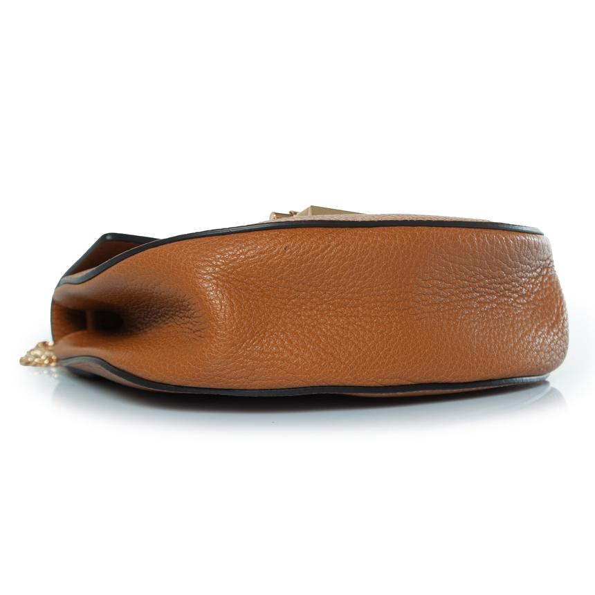 Chloe, drew camel leather bag For Sale 5