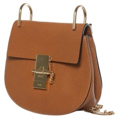 Chloe, borsa in pelle color cammello