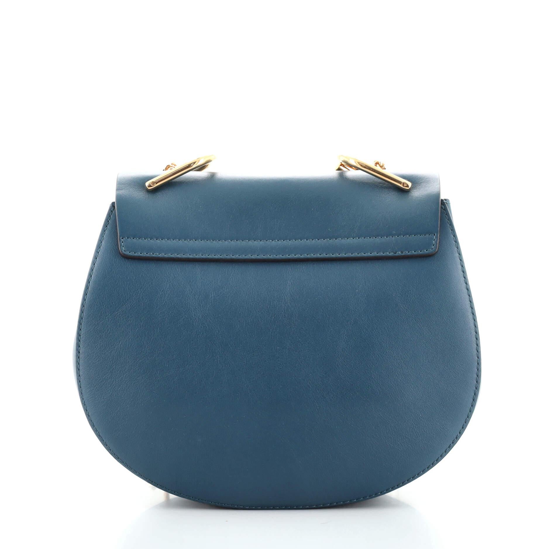 Crossbody-Tasche aus Leder und Wildleder von Drew Klein im Zustand „Gut“ in NY, NY