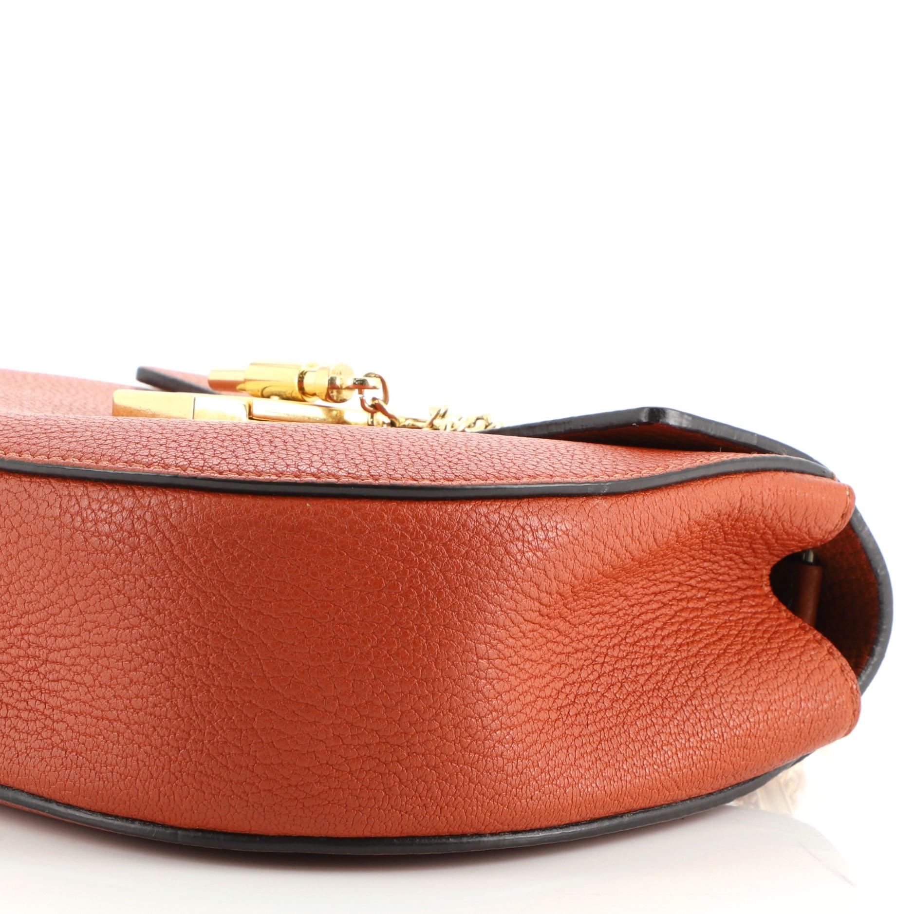 Chloe Drew Crossbody Bag Leather Mini 1