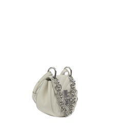 CHLOÉ, Drew in white leather