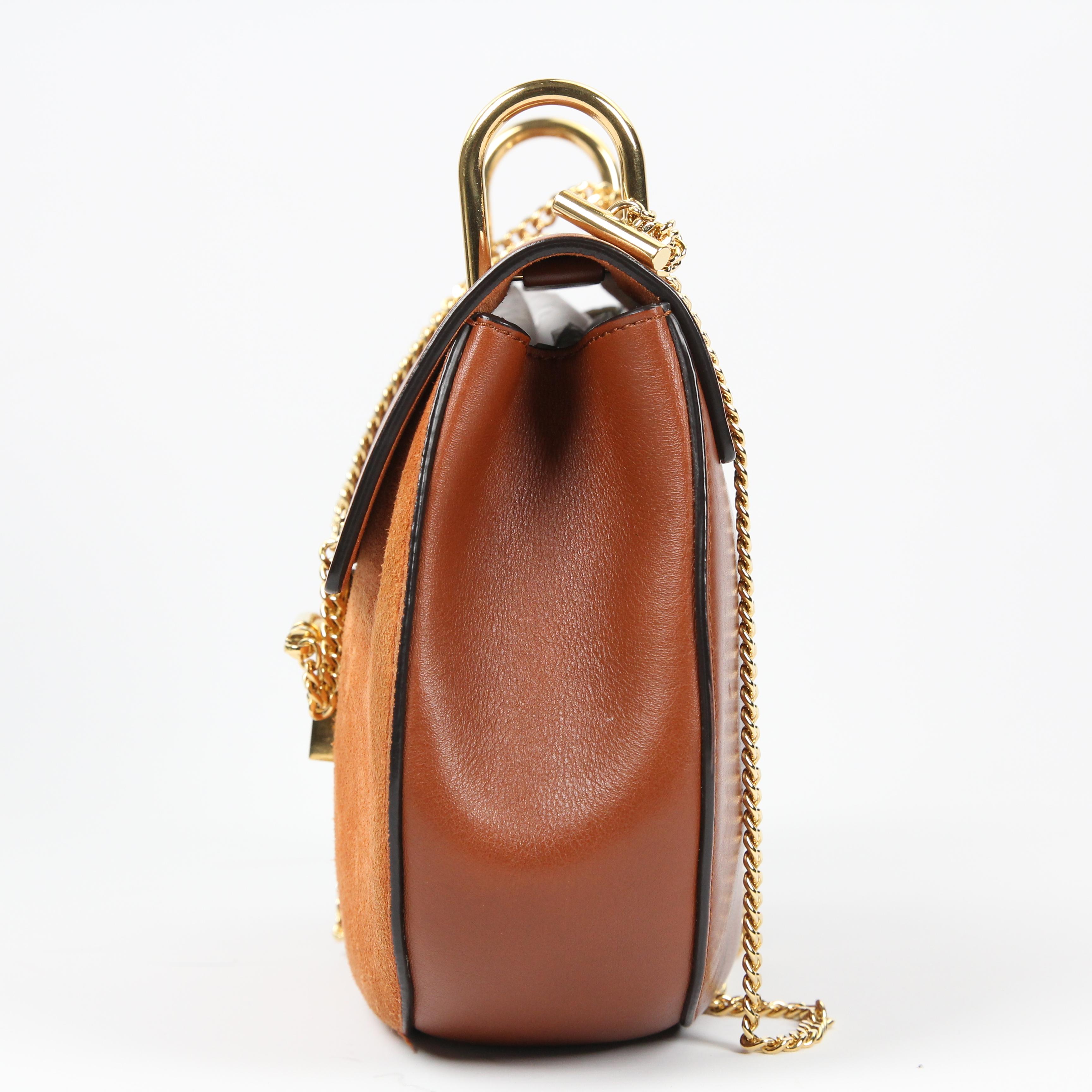 Chloé Drew leather crossbody bag For Sale 7