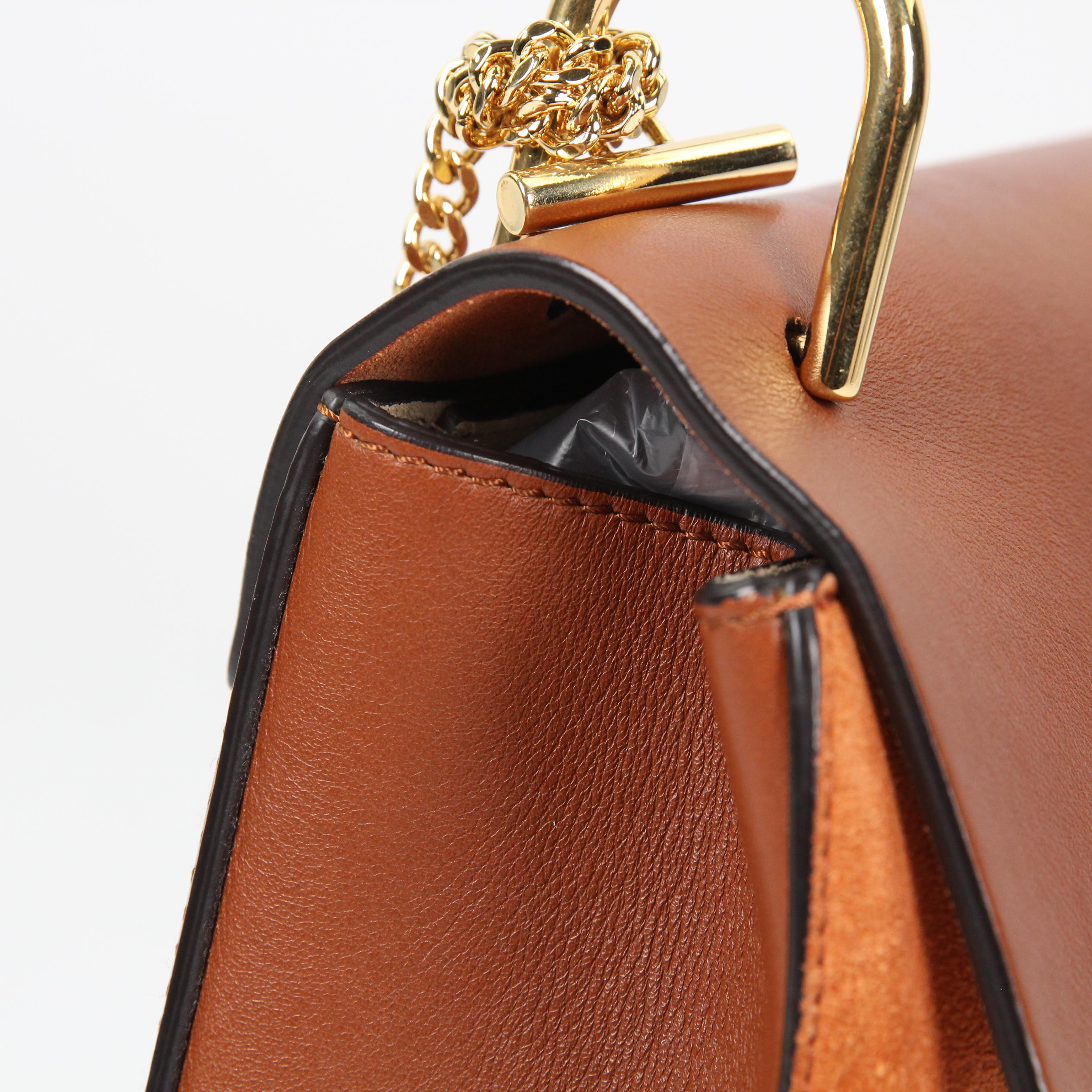 Chloé Drew leather crossbody bag For Sale 12