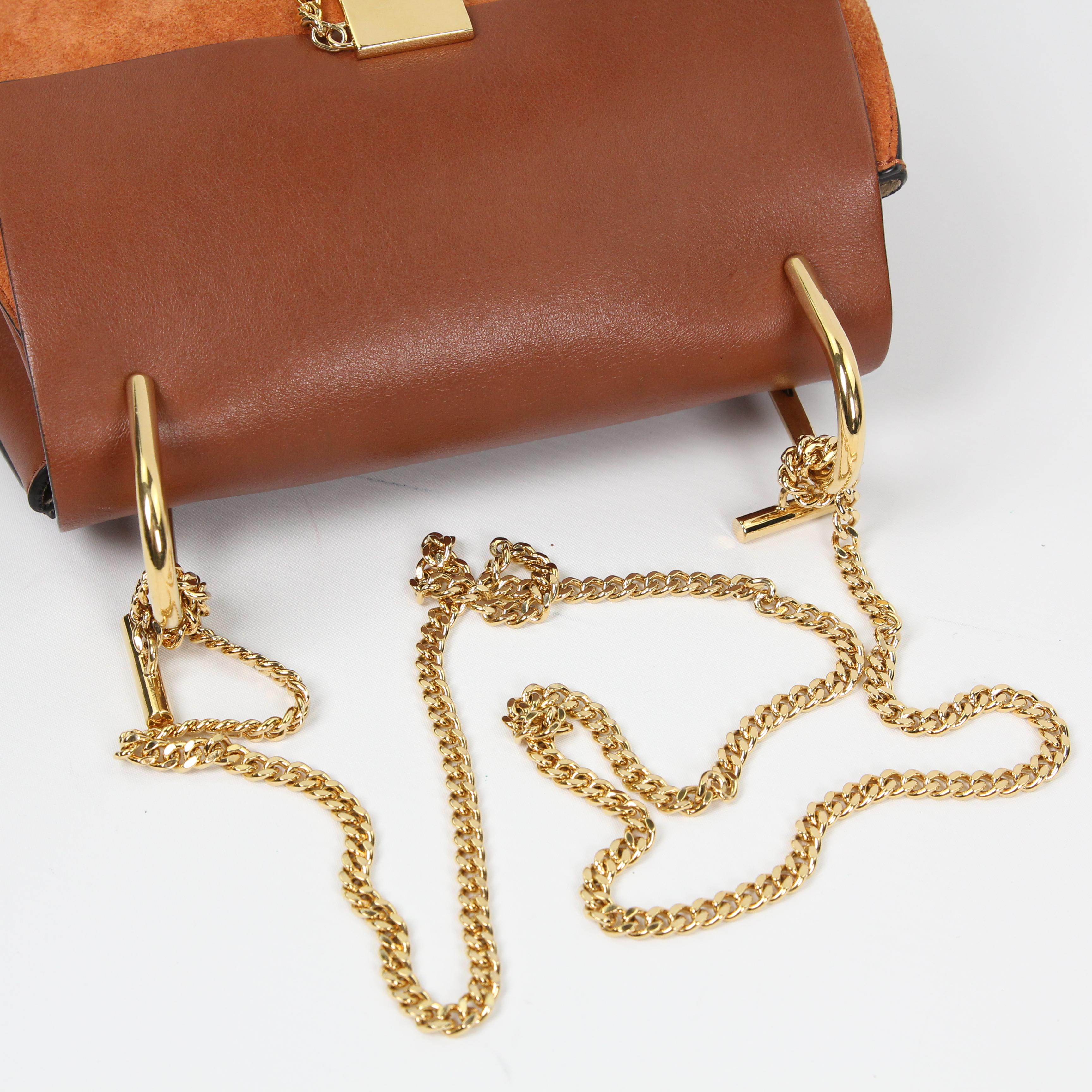 Women's Chloé Drew leather crossbody bag For Sale