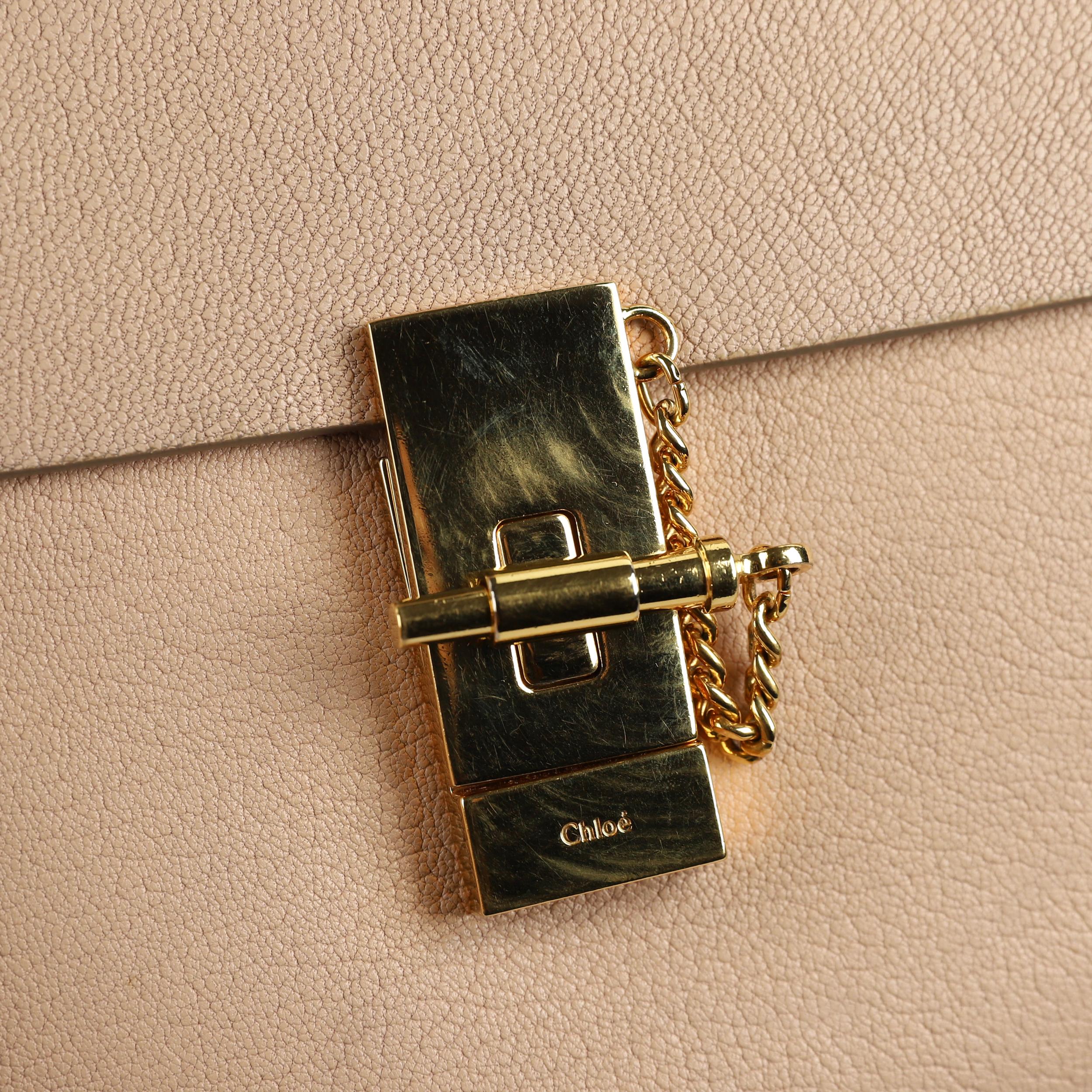 Chloé Drew leather handbag For Sale 10