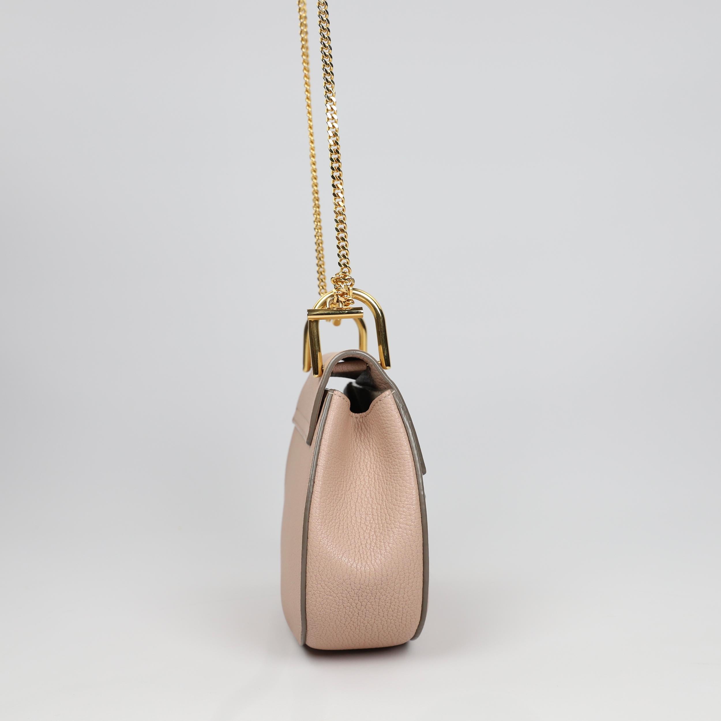Chloé Drew leather handbag For Sale 3
