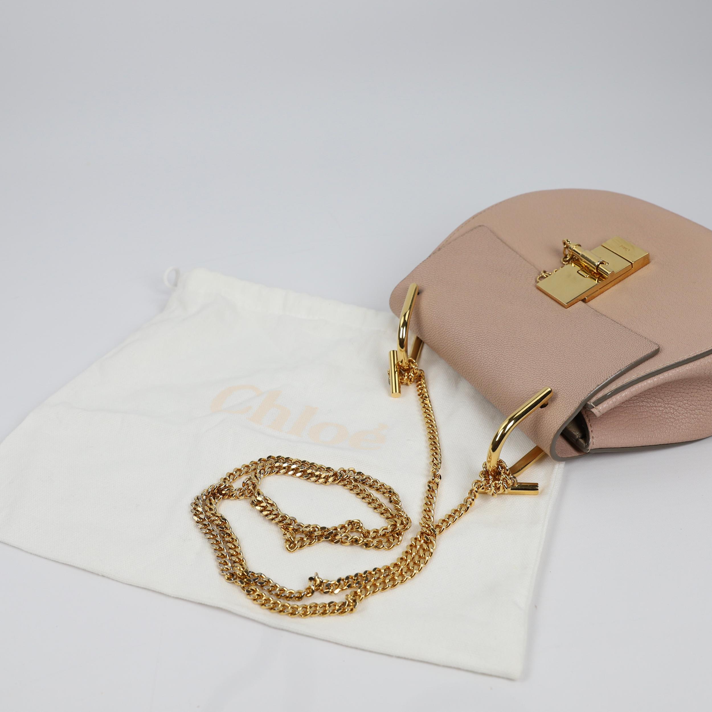 Chloé Drew leather handbag For Sale 5