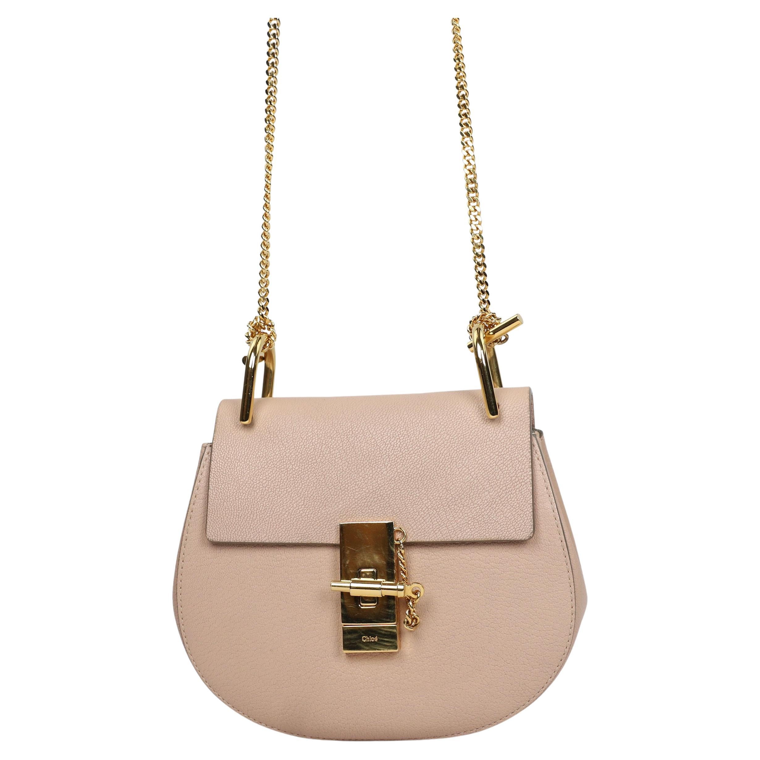 Chloé Drew leather handbag For Sale