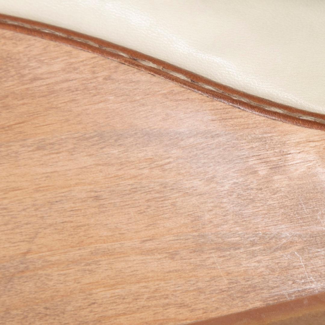 Chloé - Chaussures à semelles compensées en cuir écru - Taille IT 39 Pour femmes en vente