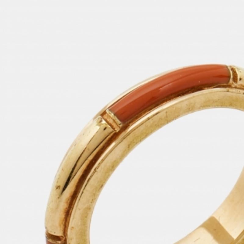 De las mujeres Anillo de oro esmaltado Chloe talla 52 en venta