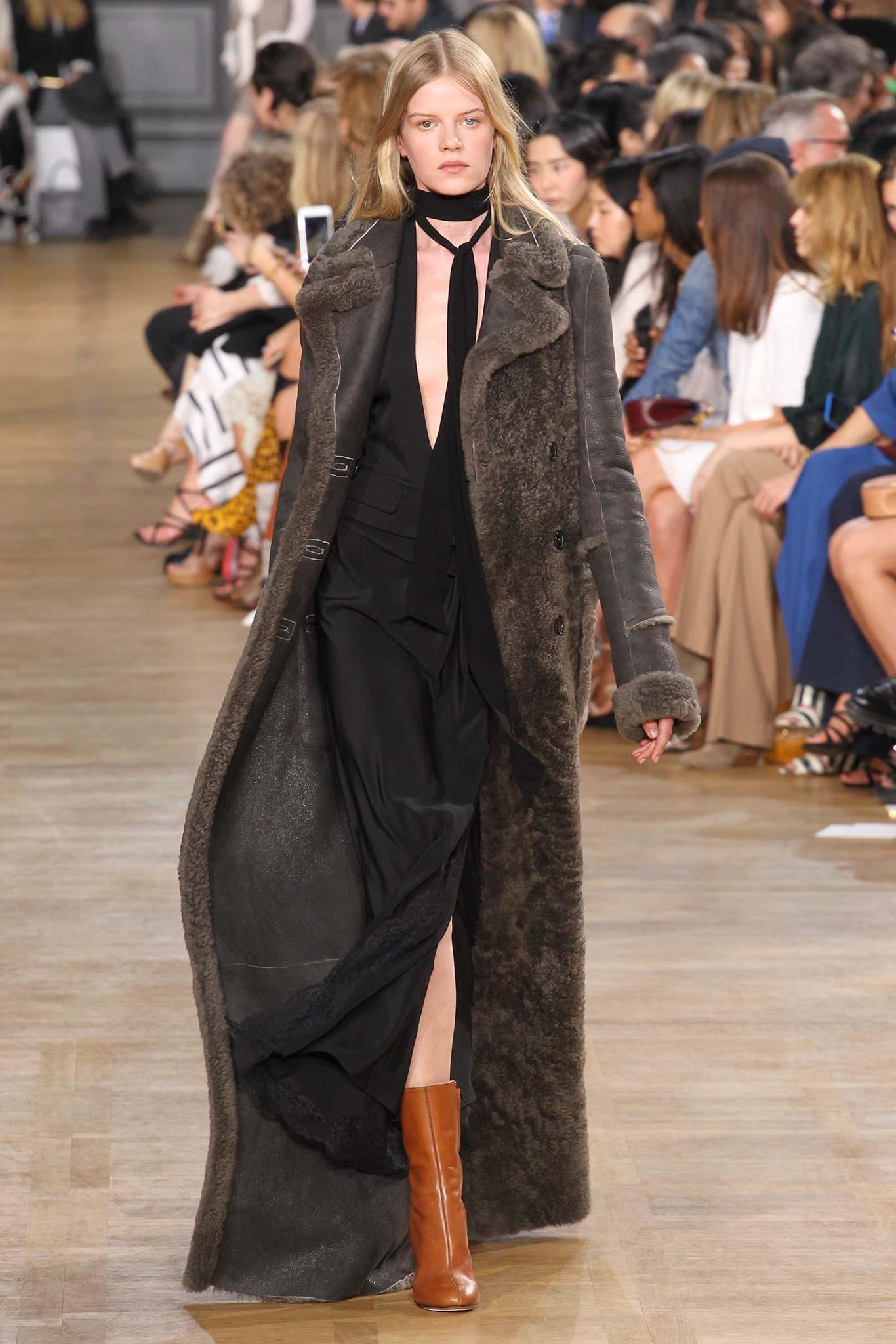  Beautiful reversible shearling coat by Chloé from their Fall Winter 2015 collection. A longer version of this coat was presented on the runway.

The most perfect winter coat that will certainly keep you warm in the cold winter months, the most