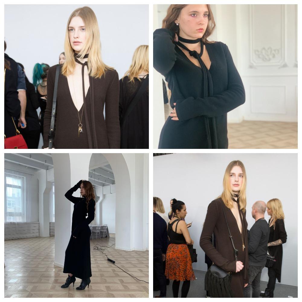 Chloé FALL 2015 RTW runway wool cashmere dress Clare Waight Keller READY-TO-WEAR In Excellent Condition For Sale In Алматинский Почтамт, KZ