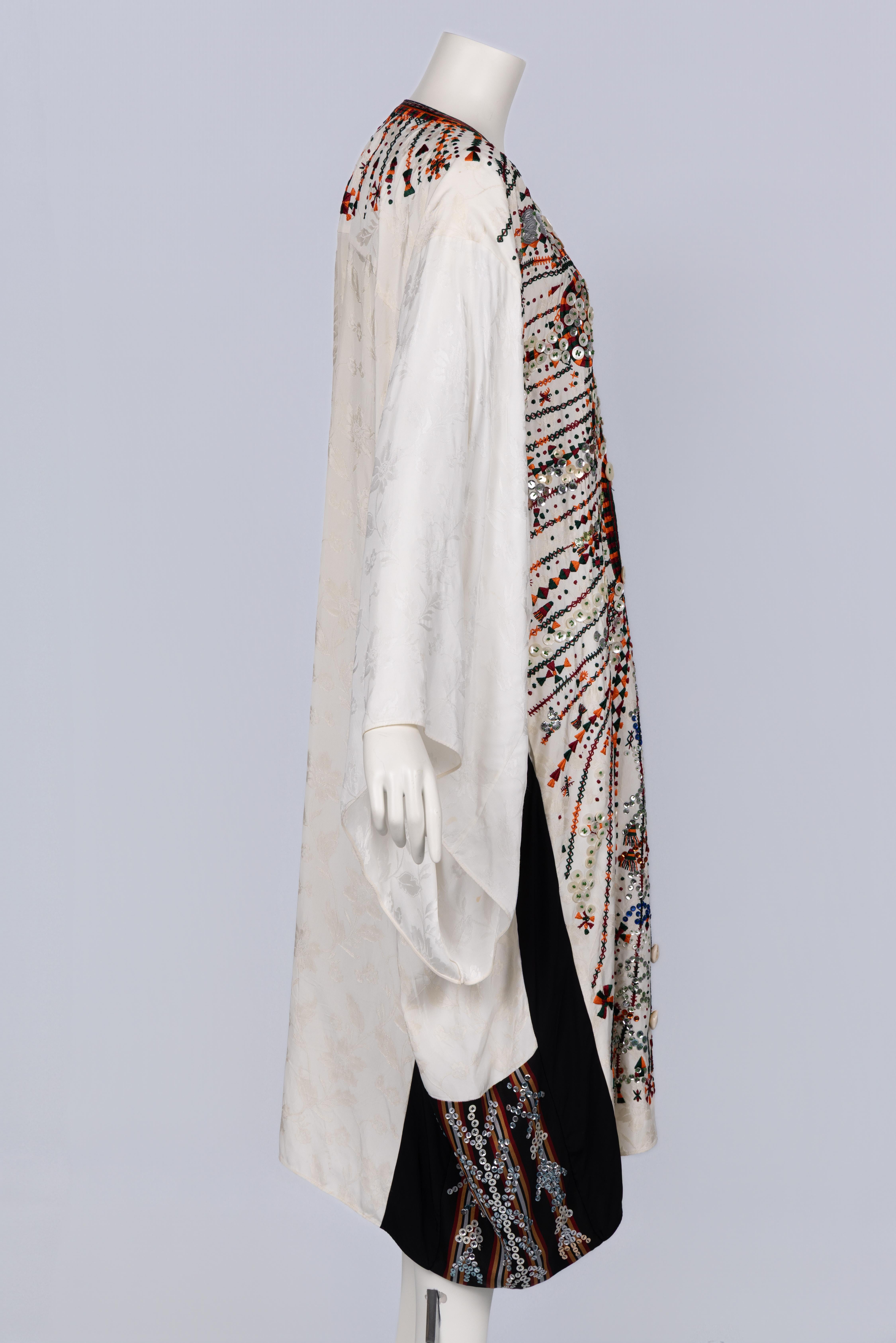 Abito caftano ricamato Chloé Autunno 2016 Look 15 - Passerella Keller In condizioni ottime in vendita a Boca Raton, FL