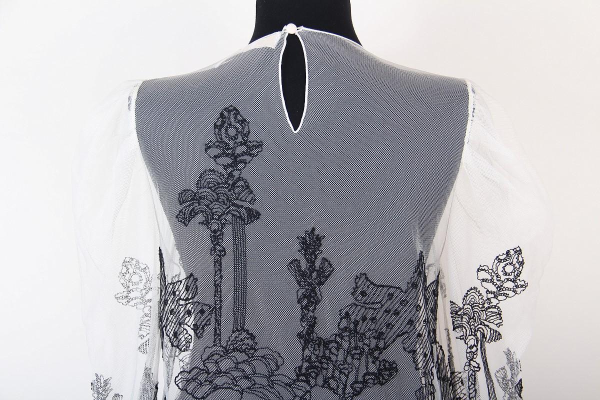 Chloe Fall 2017 RTW runway Dreamscape Embroidered Top Clare Waight Keller For Sale 5