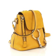 Chloe Faye Rucksack Leder und Wildleder Mini