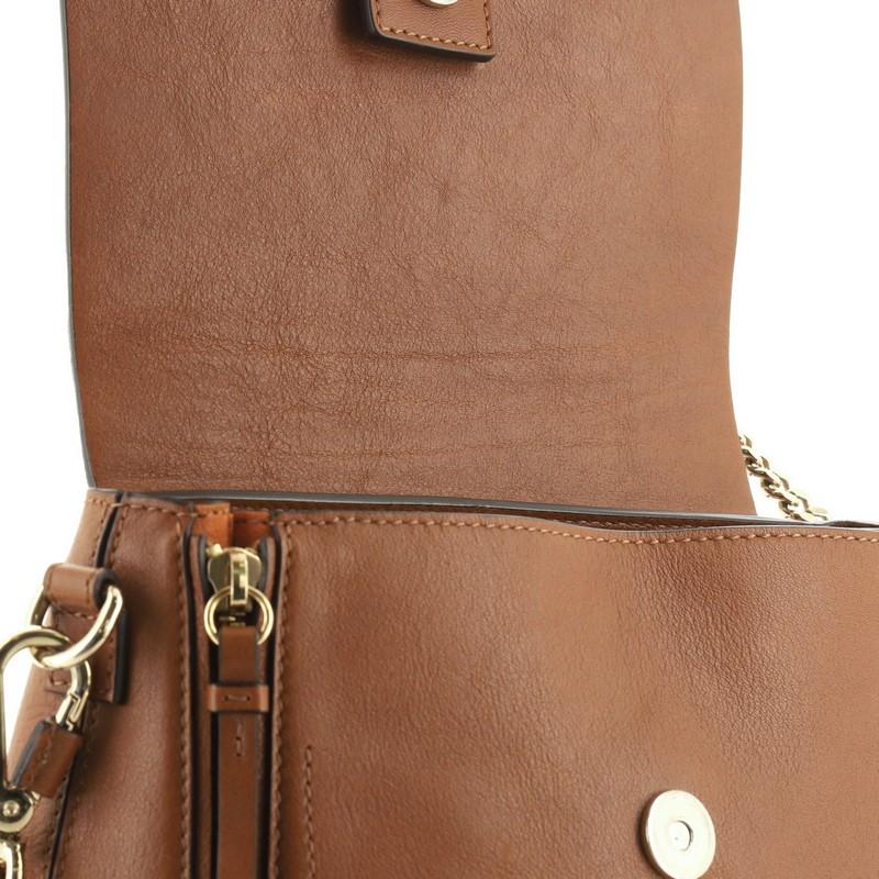 Chloe Faye Backpack Leather and Suede Small 2