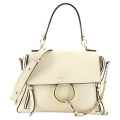 Chloe Faye Bracelet Crossbody Bag Leather and Suede Mini at 1stDibs