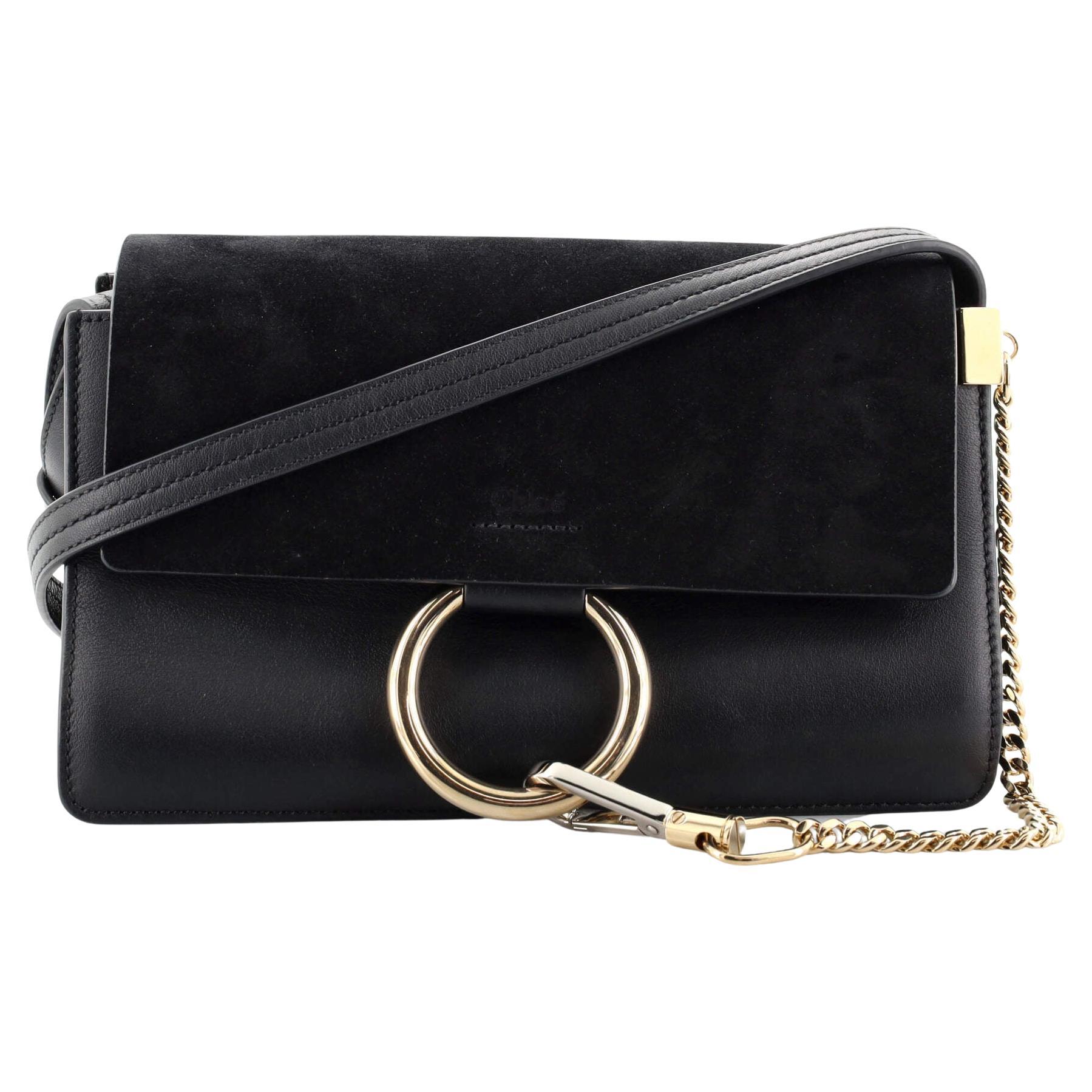 Chloe Hudson Handbag Whipstitch Leather Mini at 1stDibs
