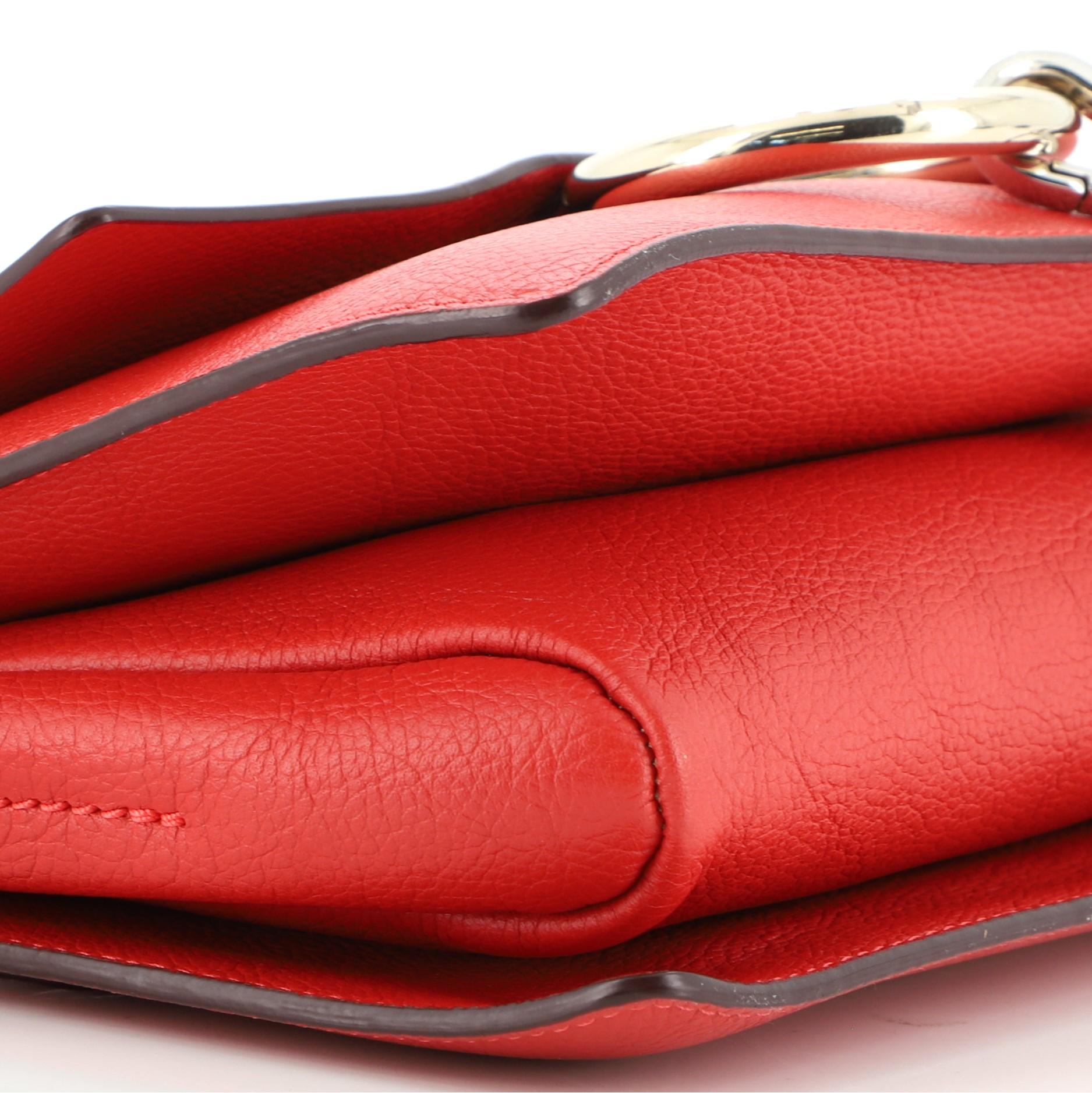 Women's or Men's Chloe Faye Shoulder Bag Leather Small