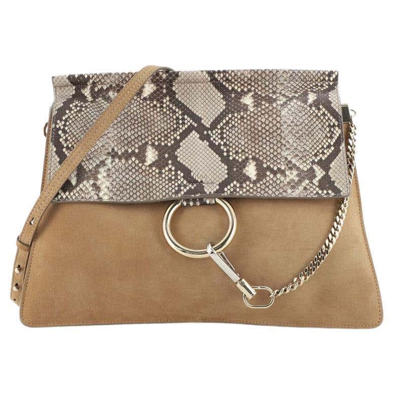 Chloe Brown Leather Medium Drew Shoulder Bag For Sale at 1stDibs