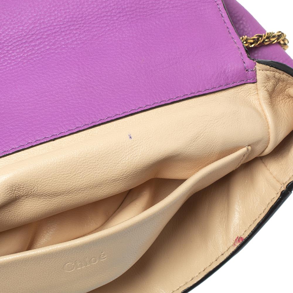 Chloe Fuchsia Leather Small Elsie Shoulder Bag 1