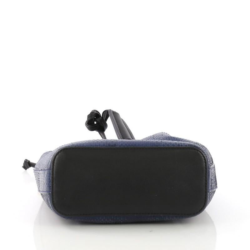 Women's Chloe Gala Bucket Bag Python Small