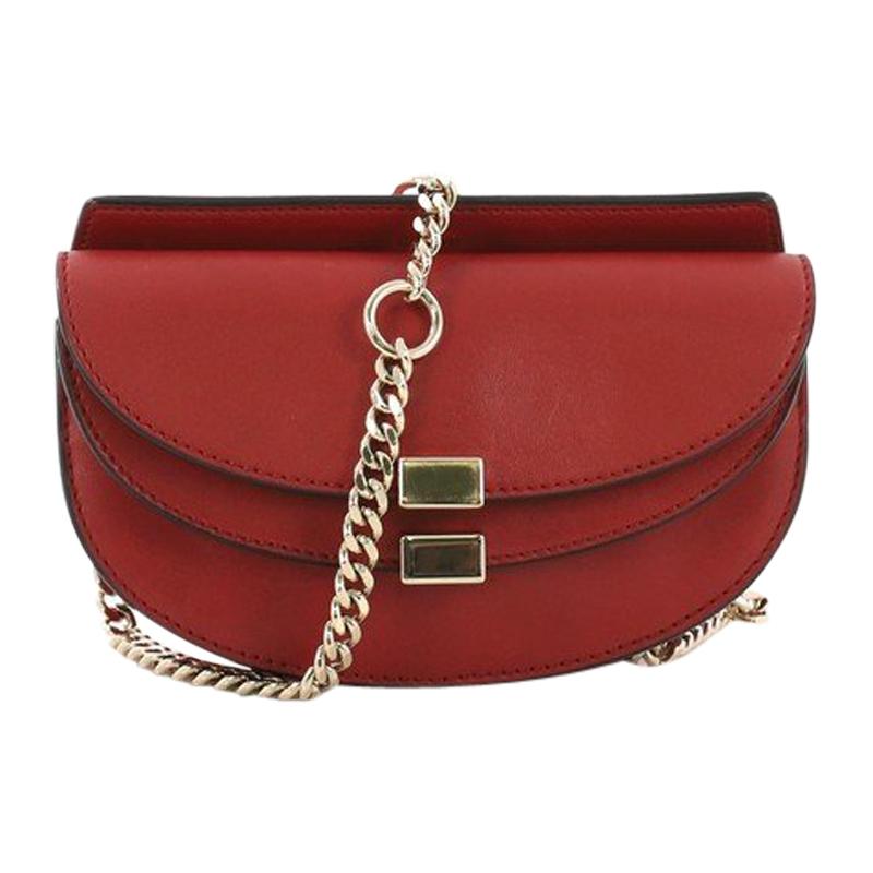 Chloe Georgia Belt Bag Leather at 1stDibs | chloe georgia red