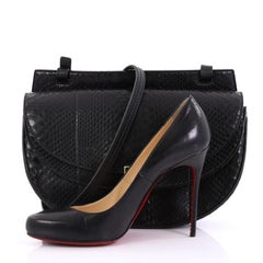 Chloe Georgia Crossbody Bag Python Mini