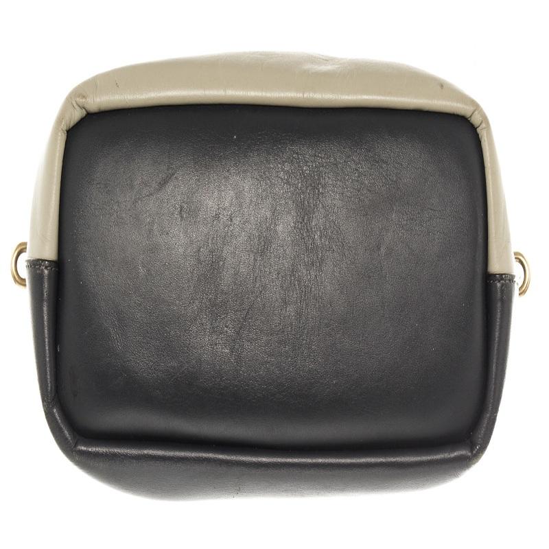 Chloe Gray Black Calfskin Leather Two-tone Baylee Medium Tote Bag 1