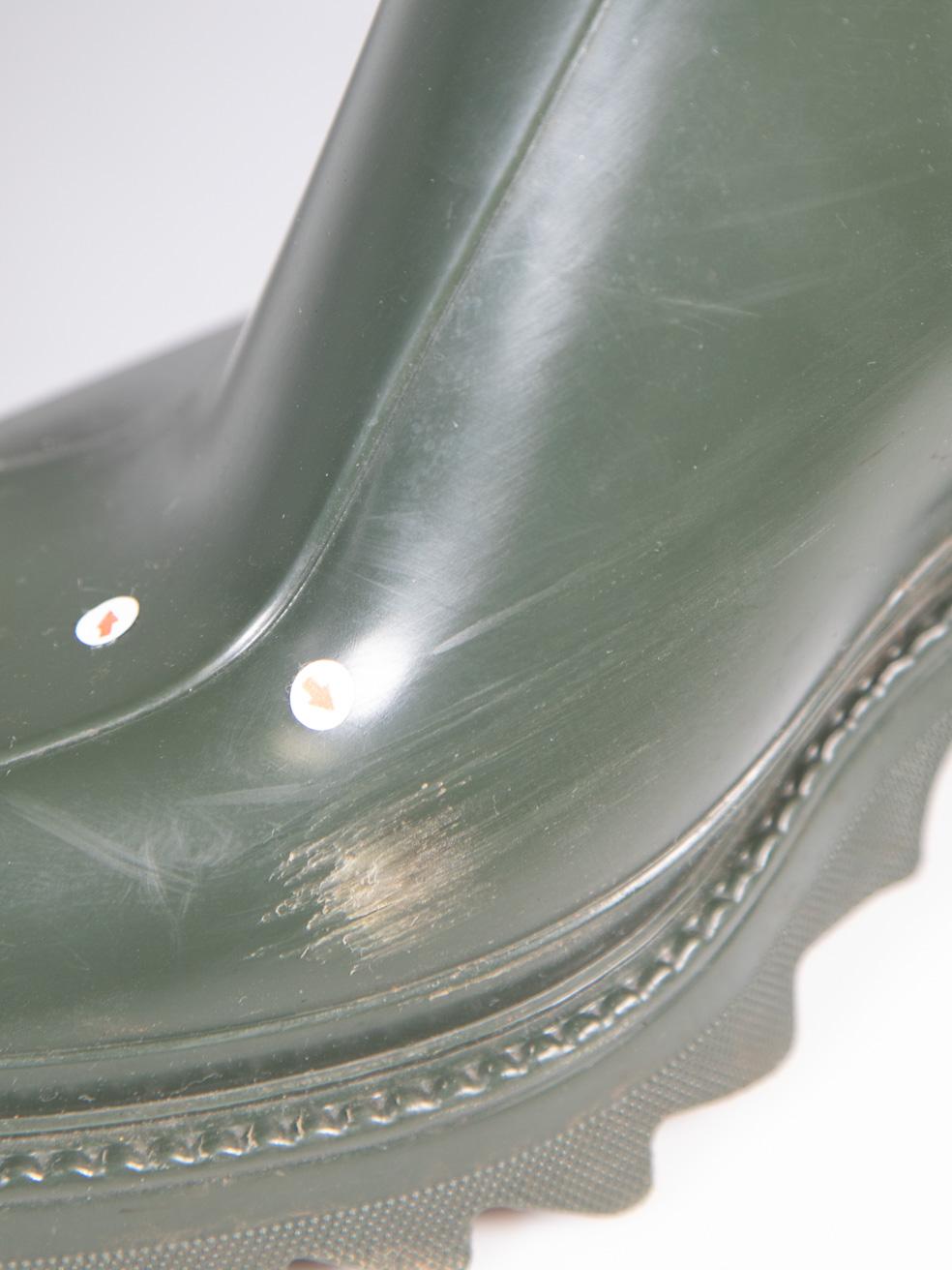 Chloé Green Betty Rain Boots Size IT 41 For Sale 1